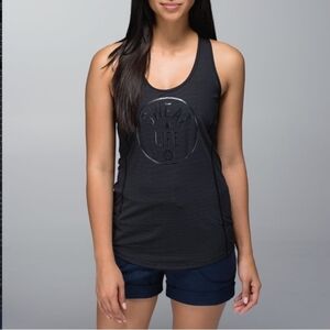 lululemon athletica Black Tank Top